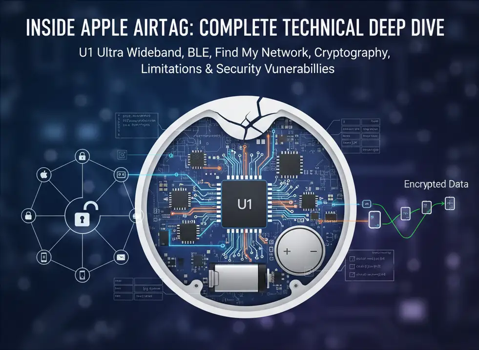 Apple AirTag internal components and technology breakdown